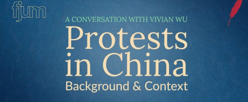 Protests in China: A Conversation with Vivian Wu